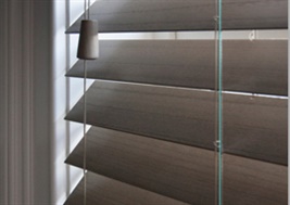 Corded Faux Wood Blinds on Sale