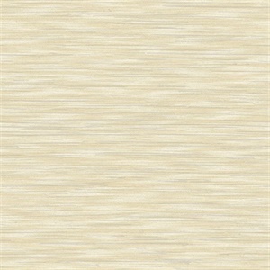 Benson Yellow Faux Fabric Wallpaper