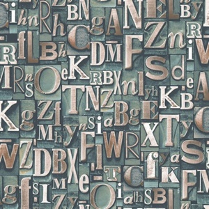 Block Letters Wallpaper