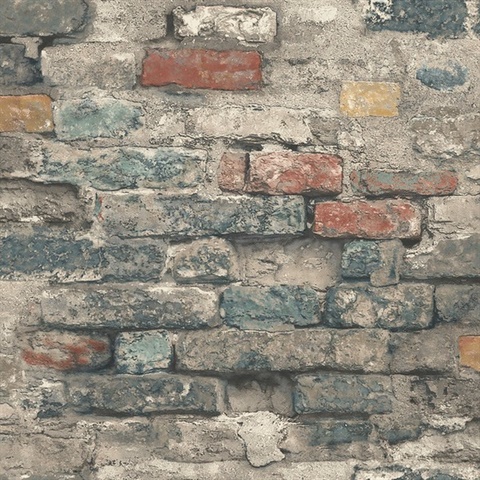 Brick Alley P & S Wallpaper