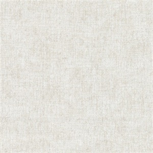 Brienne Off-White Linen Texture Wallpaper