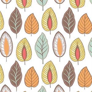 Chic Leaf Wallpaper