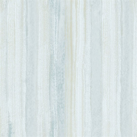 Donella Light Blue Stripe  Wallpaper