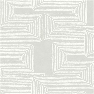 Dove & Pearl Zulu Thread Wallpaper