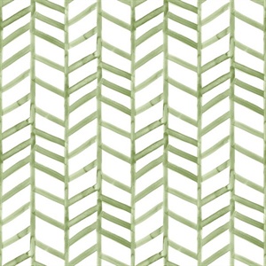 Fletching Green Geometric Wallpaper