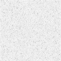 Guri White Faux Concrete Wallpaper