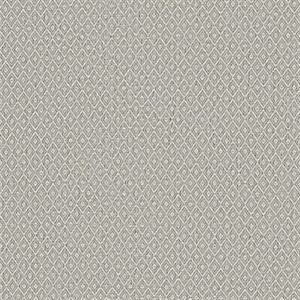 Hui Grey Paper Weave Grasscloth Wallpaper