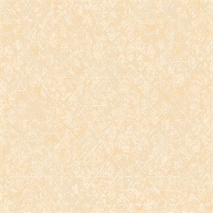 Jessica Light Yellow Geometric Wallpaper
