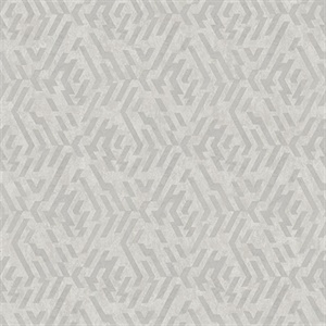Kila Grey Geometric Wallpaper