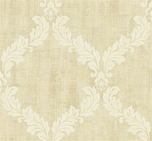 Leafy Frame Traditional Wallpaper