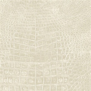 Beige Croc Skin Wallpaper
