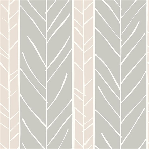 Lottie Rose Stripe Wallpaper
