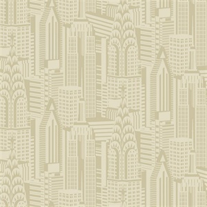 Manhattan Skyline Abstract Wallpaper