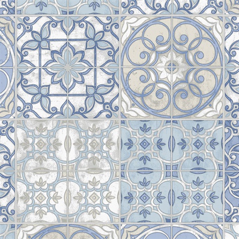 Portugese Tiles Wallpaper