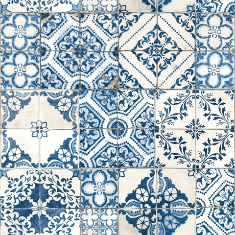Mediterranian Tile P & S Wallpaper