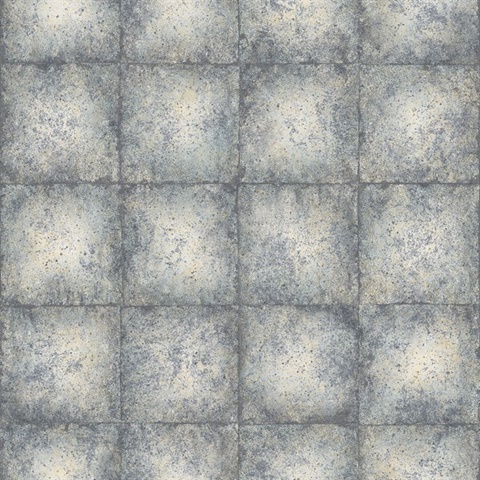 Metallic Tile Wallpaper