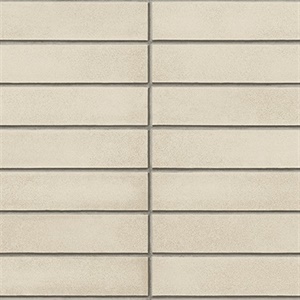 Midcentury Modern Bone Brick Wallpaper