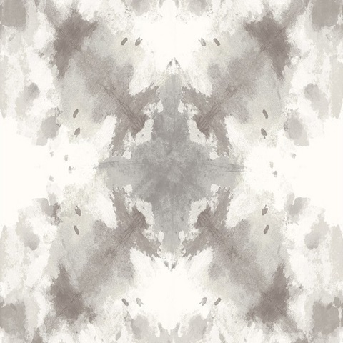 Mysterious Taupe Abstract Wallpaper