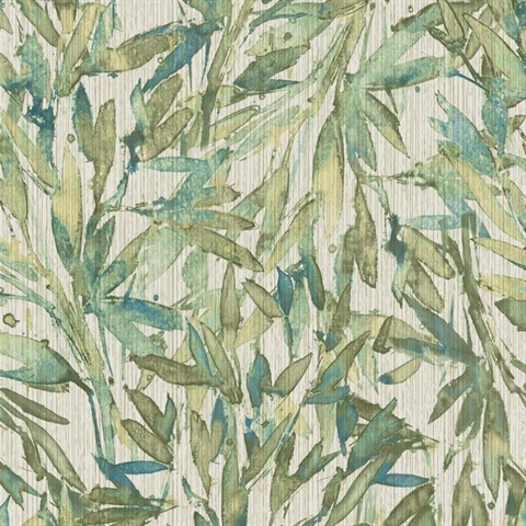 Rainforest Leaves Wallpaper