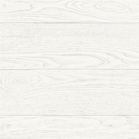 Salvaged White Wood Wallpaper