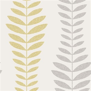 Sandnes Mustard Leaf Stripe
