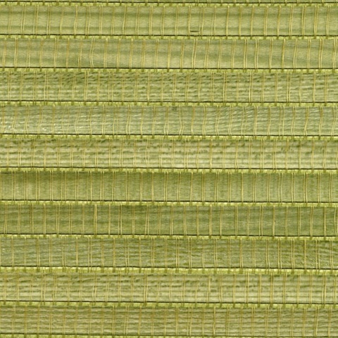Miyoko Green Grasscloth Wallpaper