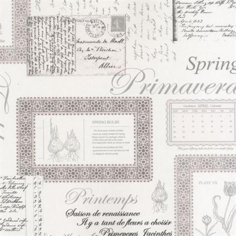 Printemps Script Wallpaper