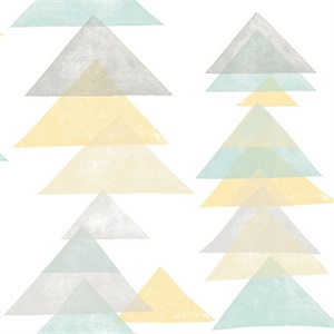 Triangles Peel and Stick Wallpaper