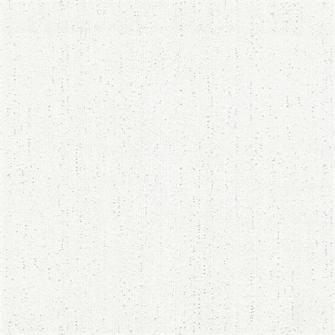 Verigated White Stria Paintable Wallpaper