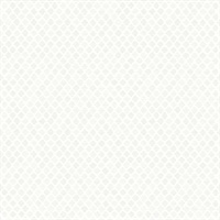 Square Off-White Geometric Wallpaper